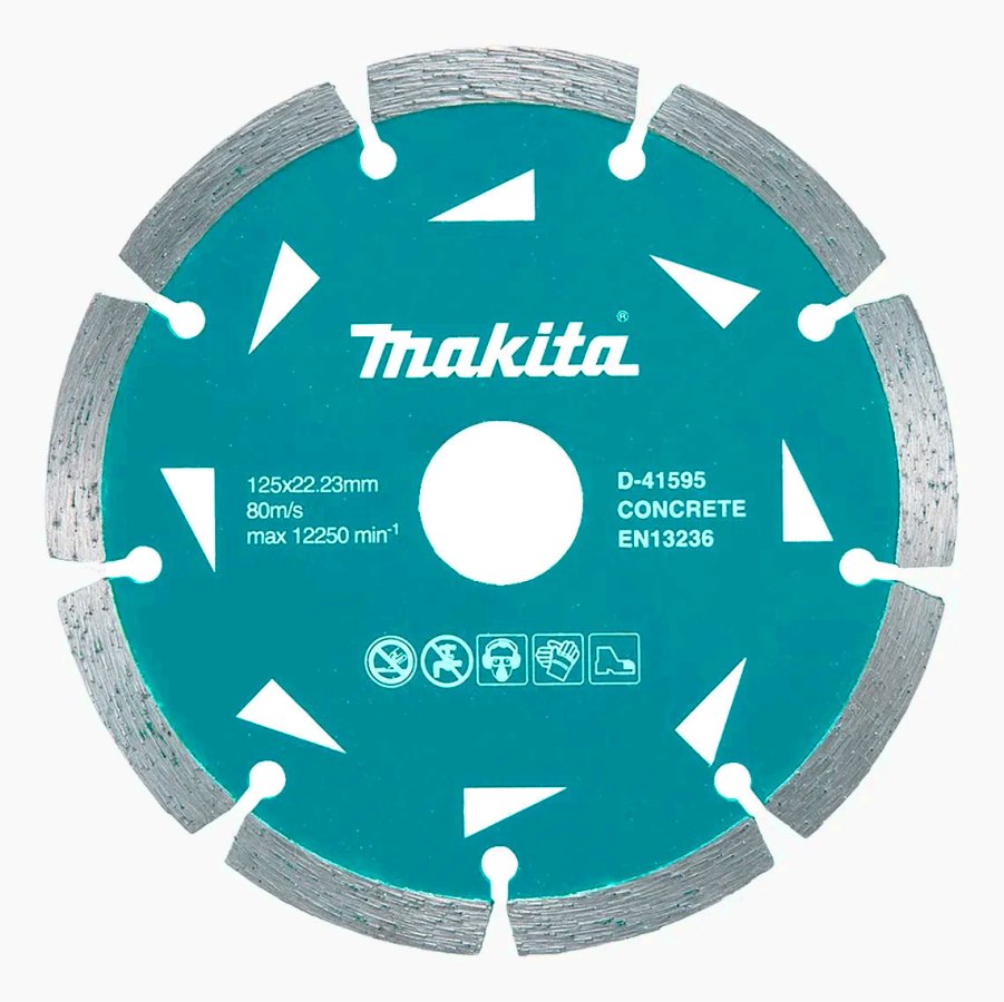 MAKITA D-41595 kotouč řezný diamantový segmentový 125x2x22