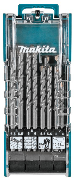 MAKITA D-73483 sada vrtáků do betonu s válcovou stopkou 12ks