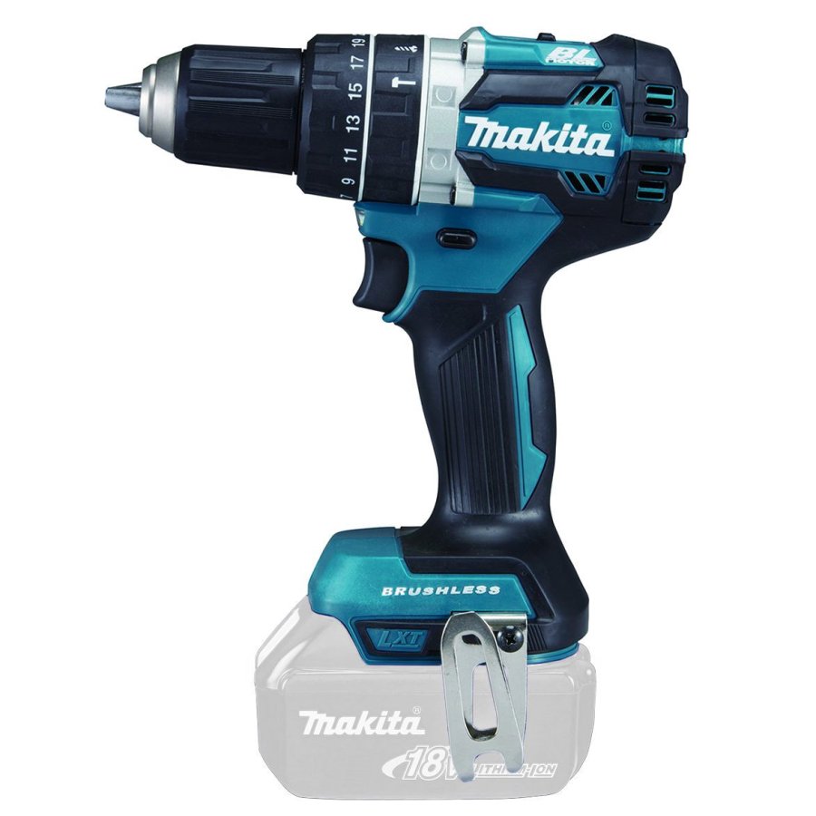 MAKITA DHP484Z bezuhlíková aku příklepová vrtačka 18V LXT bez akumulátoru