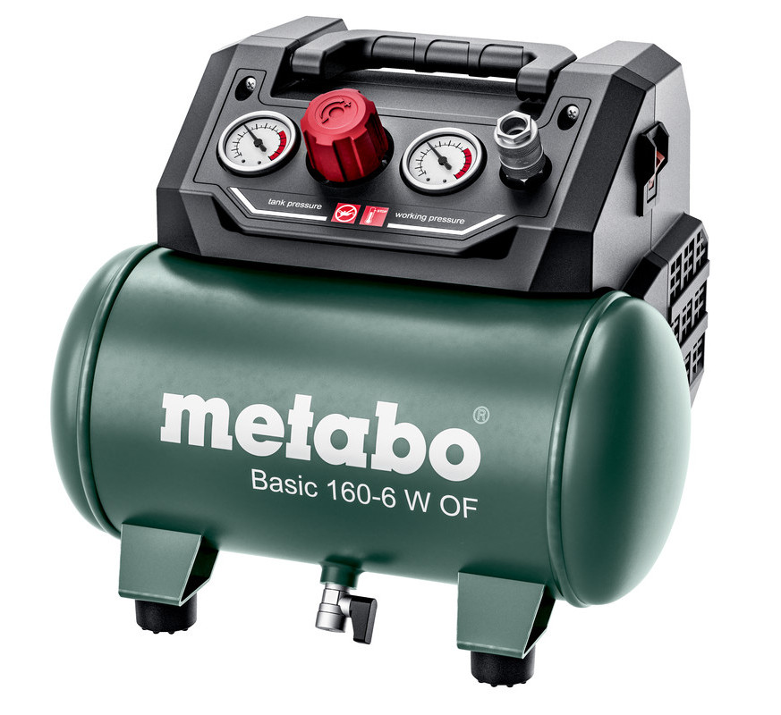 METABO BASIC 160-6 W OF bezolejový kompresor 601501000