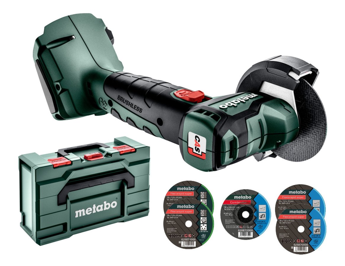 METABO CC 18 LTX BL akumulátorová úhlová bruska 600349840 bez akumulátoru