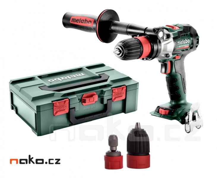 METABO GB 18 LTX BL Q I bezuhlíkový aku závitořez a vrtačka bez aku