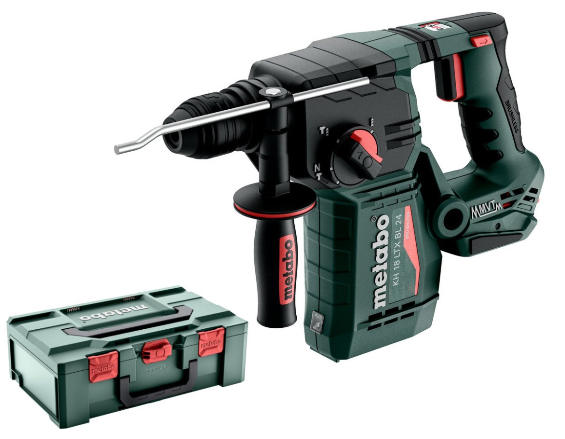 METABO KH 18 LTX BL 24 aku kombinované kladivo 18V metaBOX 601713840 bez akumulátoru