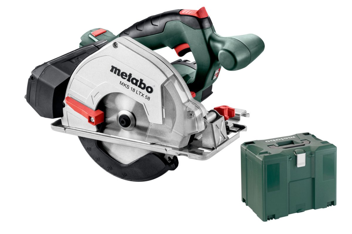 METABO MKS 18 LTX 58 aku okružní pila na kov bez baterie v kufru Metaloc 600771840
