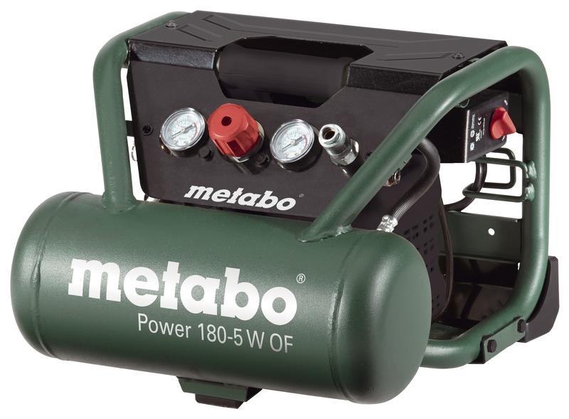 METABO Power 180-5 W OF přenosný bezolejový kompresor 601531000
