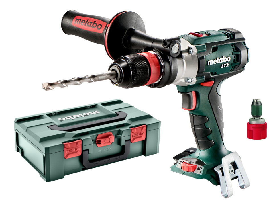 METABO SB 18 LTX Quick příklepová aku vrtačka bez baterií v kufru MetaLoc 602200840