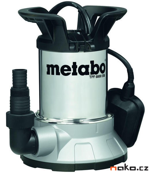 METABO TPF 6600 SN ponorné čerpadlo s plochým sáním 250660006