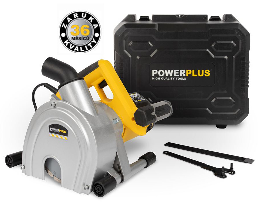 POWERPLUS POWX0650 drážkovací fréza na zdivo