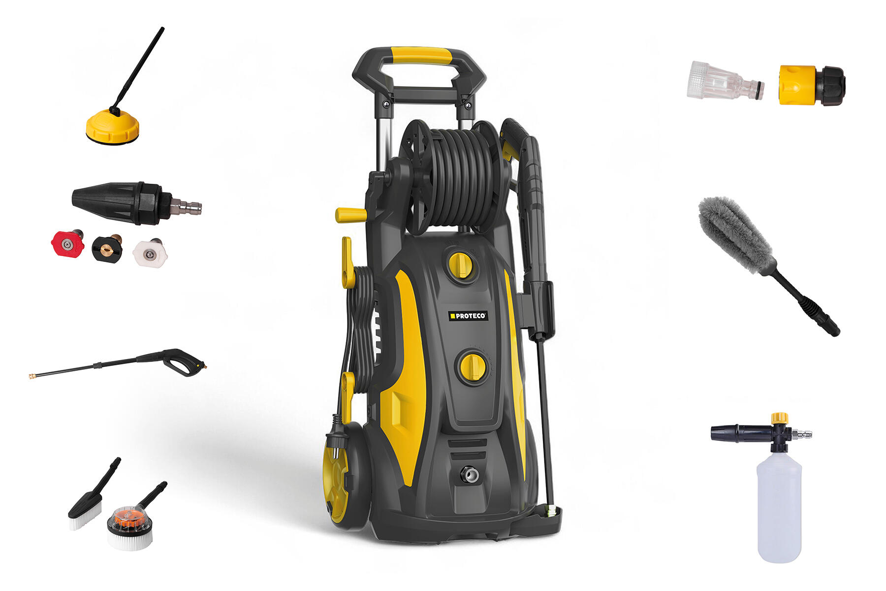 PROTECO 51.06-MV-3200 Vysokotlaký čistič PREMIUM 3200 W