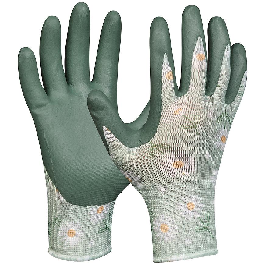 Rukavice GARDELUXE DAISY – ZELENÉ 7/S Baumax