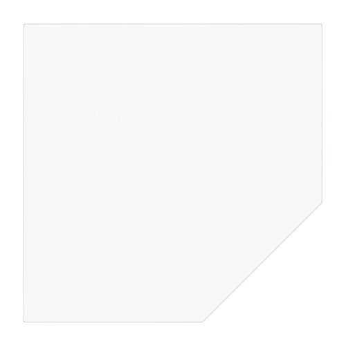 Sklo pod kamna 70x70 cm G1 HEATING MERCADO