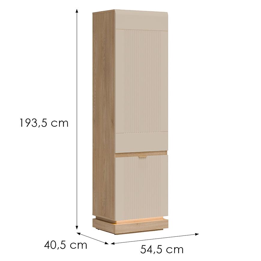 Skříňka L/P Milton ML07 dub crem torro kremona Baumax