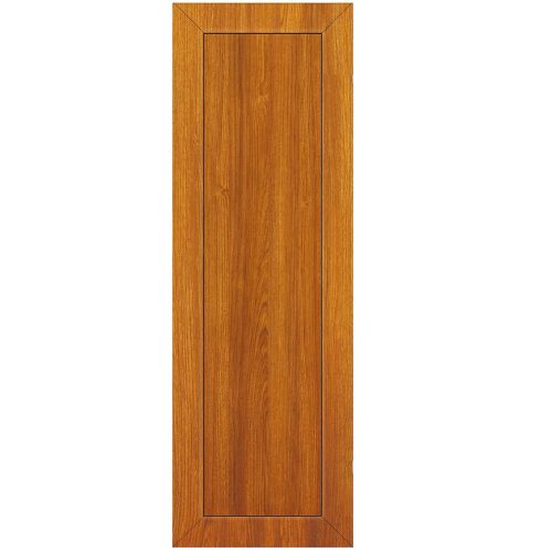 Světlík ke vchodovým dveřím zlatý dub 40x198 PVC panel Baumax