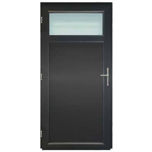 Vchodové dveře Eco D17 80L 88x198x6 antracit Baumax