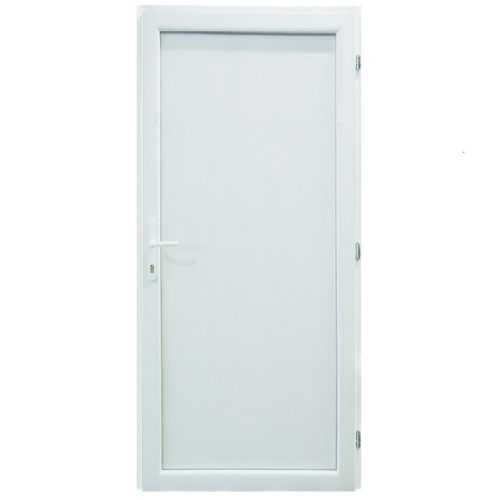 Vchodové dveře Larino Eco D18 80P 90x208x6 bílý Baumax