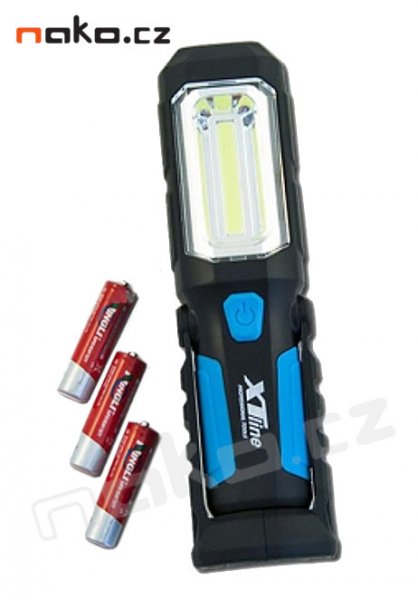 XTline XT60063 svítilna LED COB 2W + 1 LED s magnety