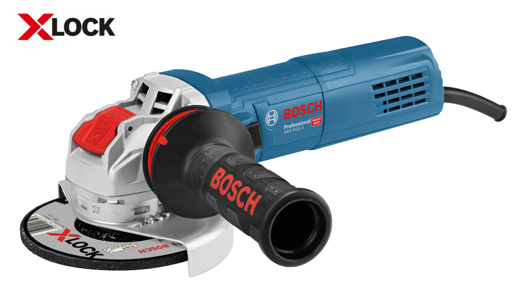 BOSCH GWX 9-125 S úhlová bruska Professional X-LOCK 06017B2000