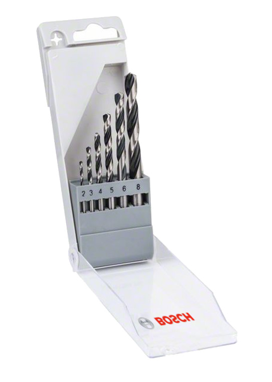 BOSCH sada vrtáků do kovu Twist Speed HSS PointTeQ 2-8mm 2608577346