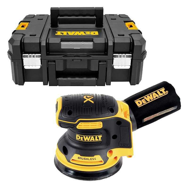 DeWALT DCW210NT aku excentrická bruska 18V 125mm bez akumulátoru