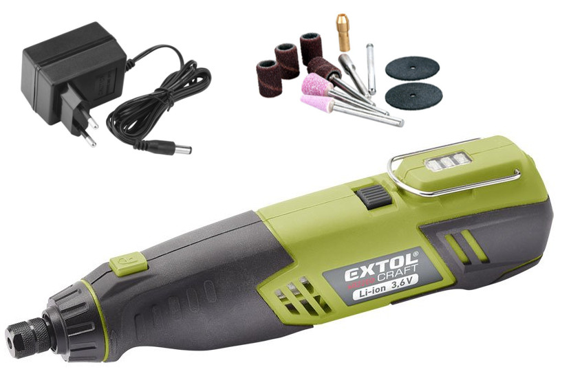 EXTOL CRAFT 402200 přímá aku bruska 3