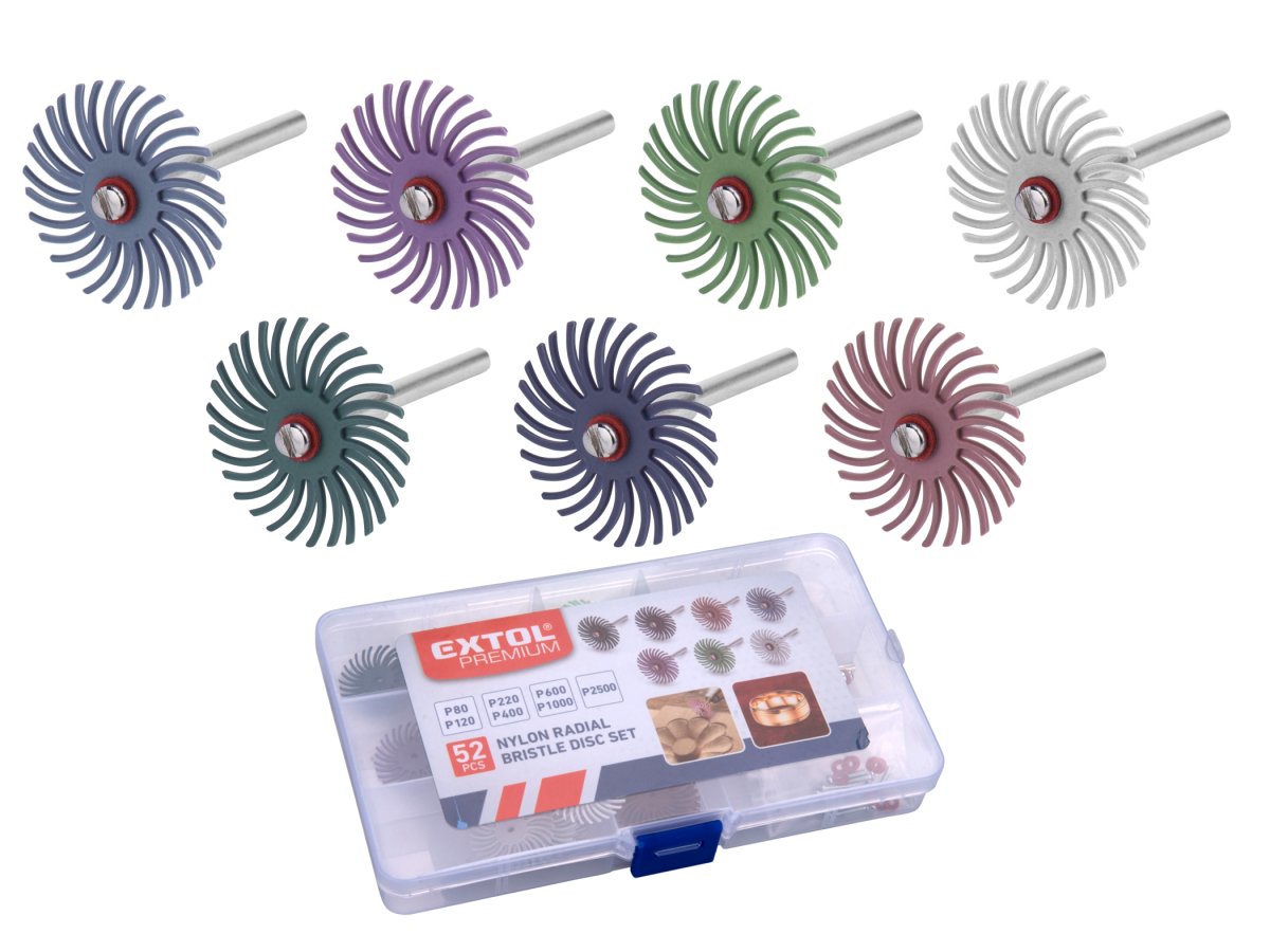 EXTOL PREMIUM 8803762 disky radiální štětinové P80