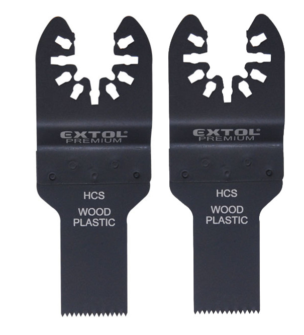 EXTOL PREMIUM 8803850 list pilový zanořovací na dřevo 10mm HCS 2ks