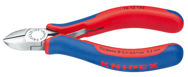 KNIPEX 7612125 boční štípací kleště pro el. mechaniky 125mm