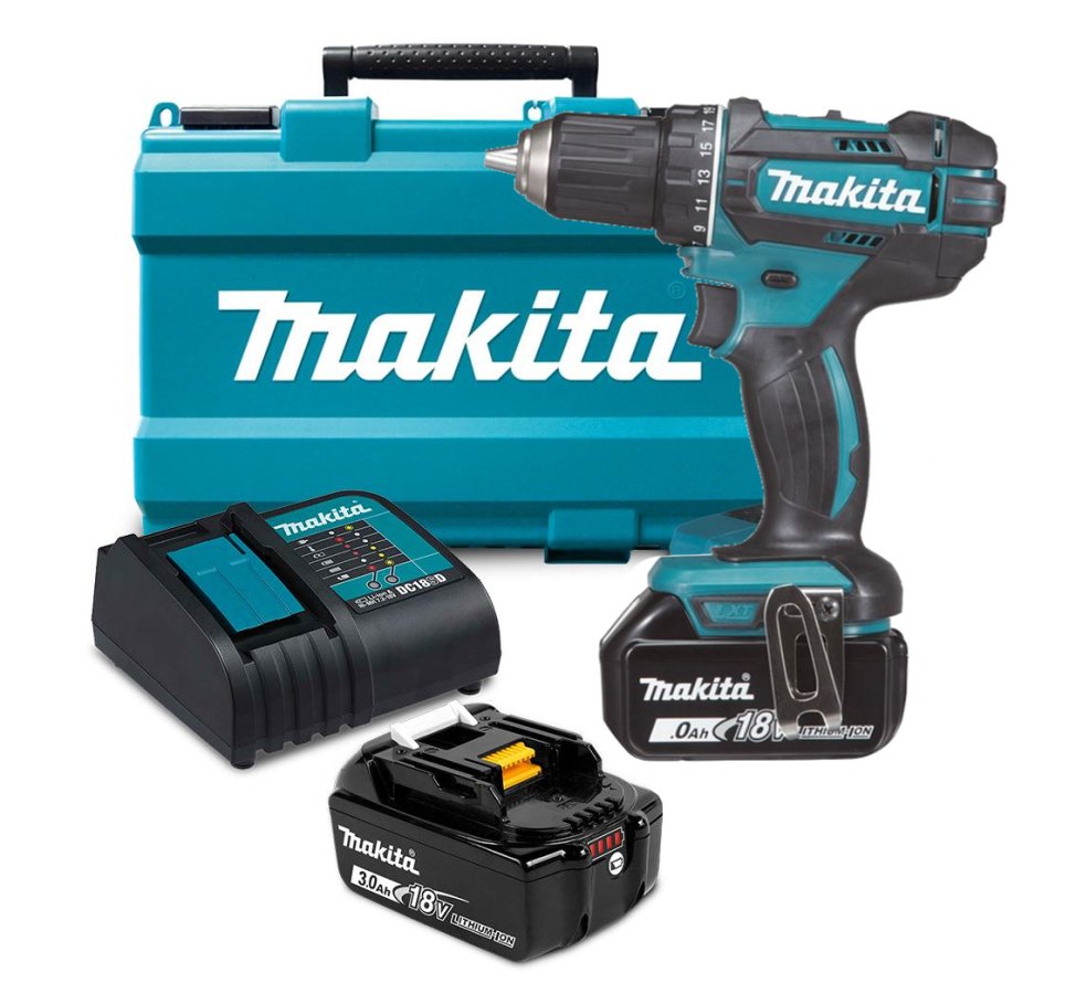MAKITA DHP482SFE aku příklepový šroubovák Li-ion LXT 18V/3