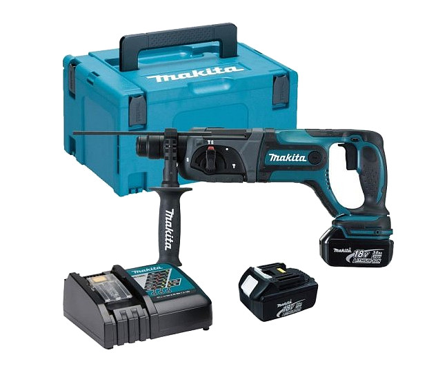 MAKITA DHR241RTJ aku kombinované kladivo SDS+ 18V LiIon 2x5Ah