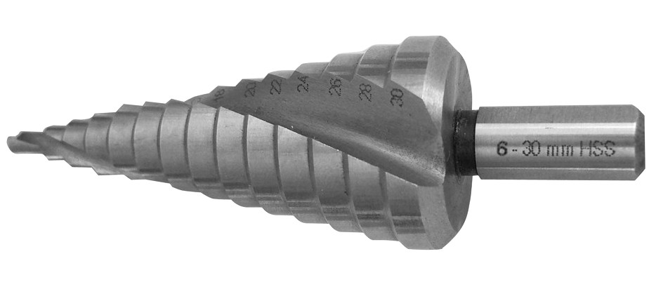 MAKITA P-69923 vrták stupňovitý 6-30mm HSS-G