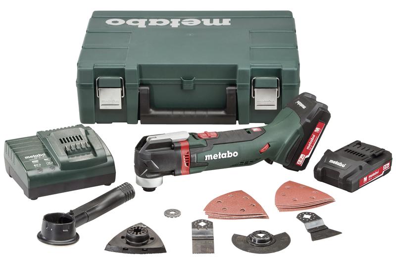 METABO MT 18 LTX Compact aku oscilační multi bruska 2x2Ah 613021510