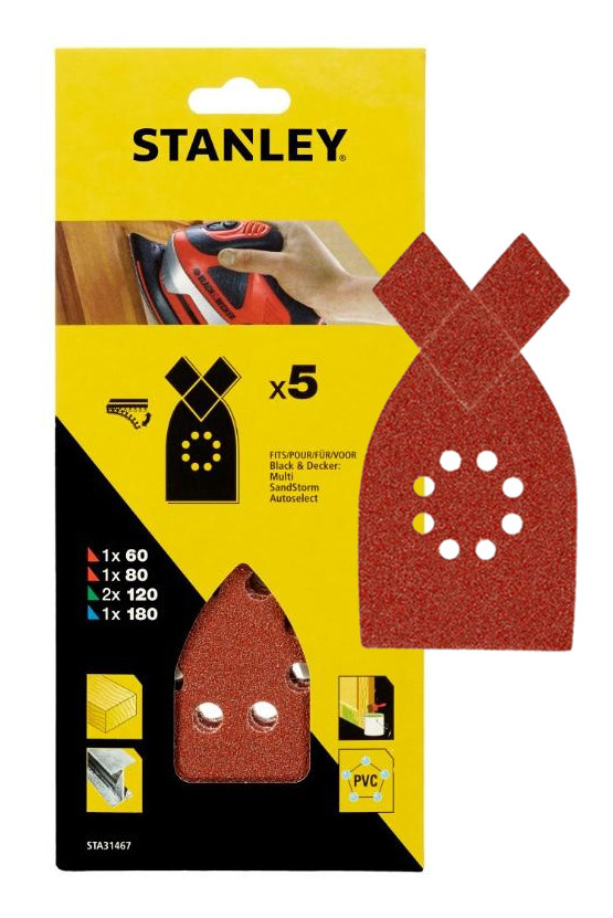 STANLEY sada výseků Z 60