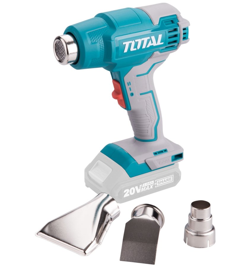 TOTAL TBLI2002 horkovzdušná aku pistole 20V LiIon industrial P20S