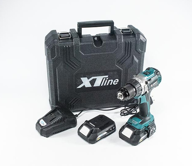 XTline XT102860 aku vrtačka příklepová 18V